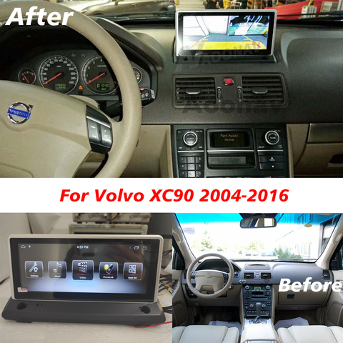 Autoradio Px6 Android, Navigation GPS, lecteur multimédia, 2 Din, pour voiture Volvo Xc90 (2004, 2005, 2006, 2007, 2008, 2009, 2010, 2016,) ► Photo 1/6