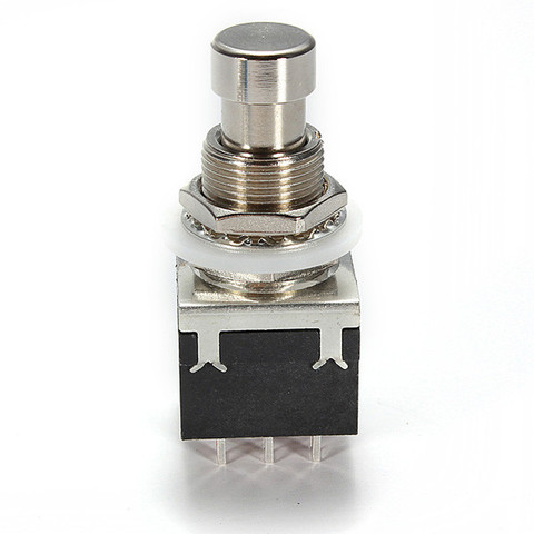 Pédales automatiques 3PDT 9Pin pour guitare électrique, nouveau, noir, Durable, effets de guitare, interrupteurs au pied, True Bypass, prix Favorable ► Photo 1/4