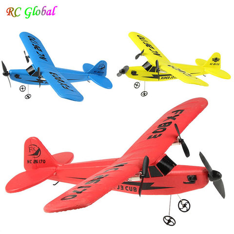 RC avion électrique télécommande avion RTF Kit EPP mousse 2.4G contrôleur 150 mètres vol Distance avion Global jouet chaud ► Photo 1/6