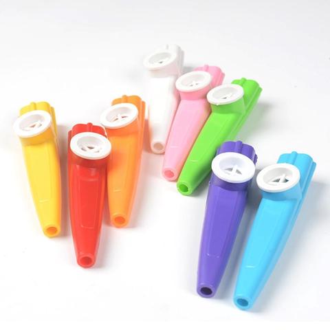 1pc métal Kazoo avec 6 Kazoo flûte diaphragme bouche flûte Harmonica pour  débutants enfants adulte fête cadeaux Instrument de musique - AliExpress