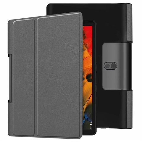 Coque arrière rigide pour Lenovo Yoga Smart Tab 10.1 pouces tablette mince étui pour Lenovo YT-X705F YT-X705X YT-X705I couverture magnétique ► Photo 1/6