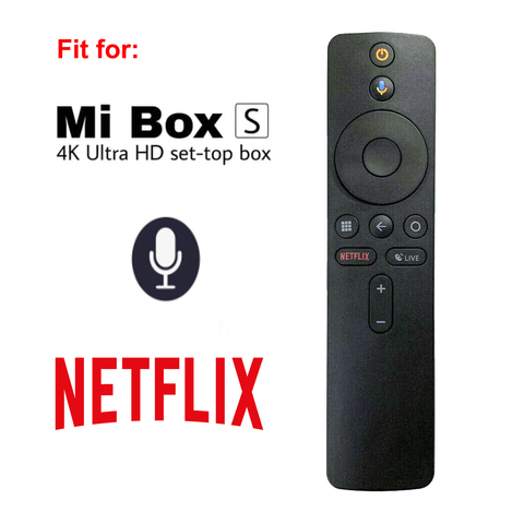 Boîtier Smart TV Xiaomi MI Box S XMRM-006, Bluetooth, commande à distance vocale RF, nouveau, MDZ-22-AB ► Photo 1/5