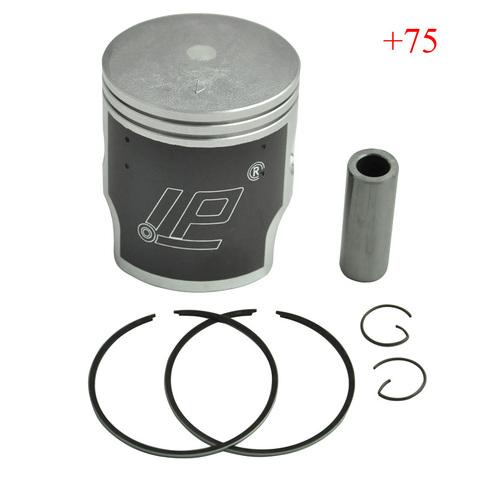 Kit de pièces de moteur de moto, ensemble de pistons et d'anneaux pour Kawasaki KDX250 + 75, alésage de cylindre taille 68.15mm broche 19mm ► Photo 1/3