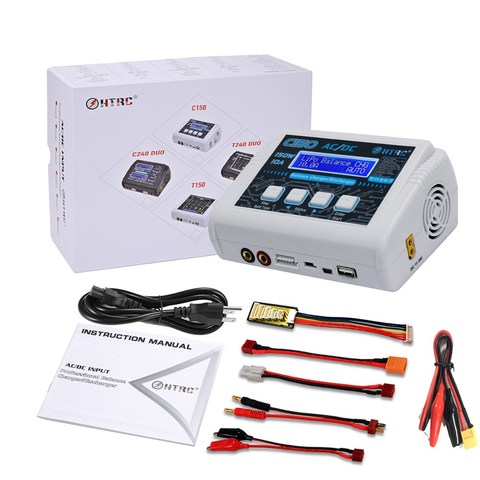 Chargeur de batterie d'origine HTRC C150 Lipo ca/cc 150W 10A Rc déchargeur d'équilibre pour batterie LiPo LiHV vie Lilon NiCd NiMh Pb ► Photo 1/6