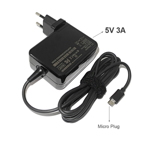 Chargeur de voyage Micro USB pour Asus Transformer Book T100, T100TA, T100TAM, t100aff, T100HA, adaptateur de chargeur de téléphone 5V, 3a ► Photo 1/6