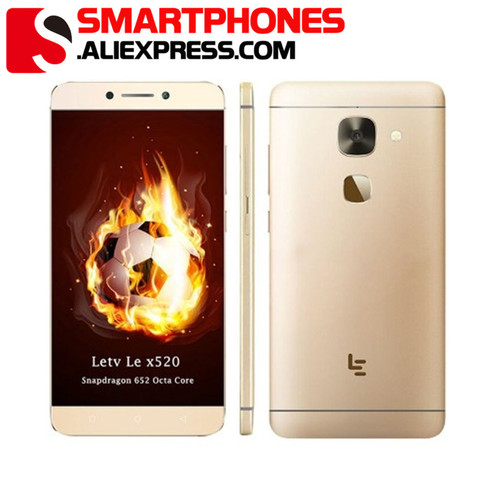 Original Letv LeEco Le 2 X520 5.5 téléphone portable Snapdragon 652 Octa Core téléphone portable 3GB 32GB 1920x1080 16MP Android empreinte digitale ► Photo 1/3