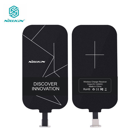 Nillkin Magique Étiquettes QI Sans Fil de Récepteur de Charge Micro USB / Type C Adaptateur Pour iPhone 5S SE 6 6 S 7 Plus pour Samsung S6 S7 Bord ► Photo 1/6