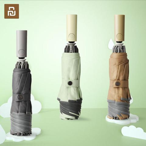 KONGGU – parapluie automatique en aluminium, imperméable, Portable, réfléchissant UV, pour les voyages en plein air ► Photo 1/6