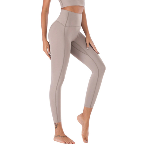 Leggings de Yoga pour femmes, collants verts Anti-transpiration, pantalon de Fitness en peau, taille haute, pour femmes ► Photo 1/6