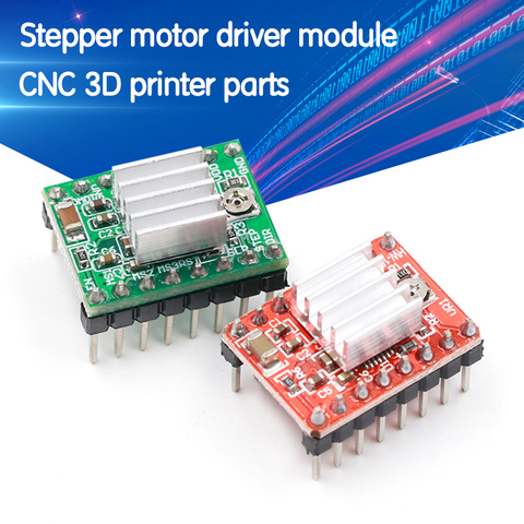 CNC 3D imprimante pièces accessoire Reprap pololu A4988 moteur pas à pas pilote Module avec dissipateur thermique pour rampes 1.4 pour arduino ► Photo 1/6