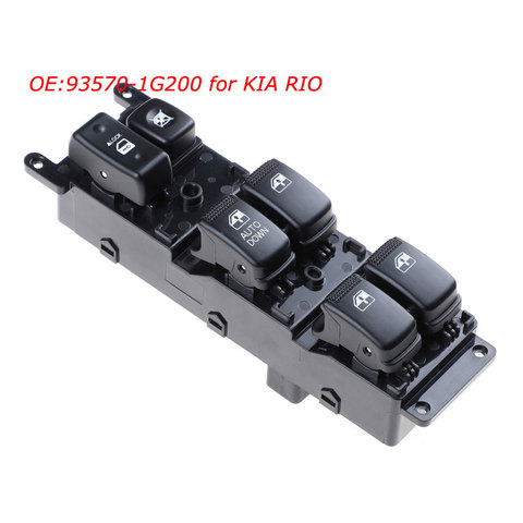 OEM 93570-1G200 pour KIA RiO 2007 2008 2009 voiture avant gauche électrique fenêtre maître commutateur 14 broches voiture accessoires 935701G200 ► Photo 1/6