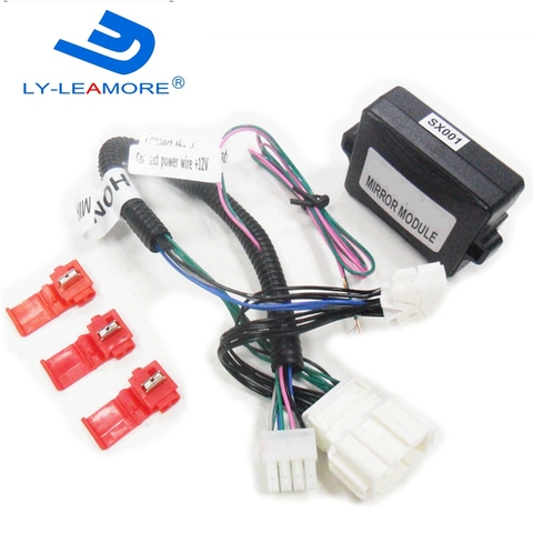 Rétroviseurs latéraux de voiture, Kit pliant pour CRV/ FIT/ CIVI-C 2008-2015, fermeture/ouverture automatique des ailes par clé télécommande ► Photo 1/6