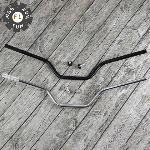 Barres de guidon universelles en alliage d'aluminium, 22mm, CNC, pour moto, pour Scrambler CB500X FZ6 FZ1 R1 ► Photo 1/6