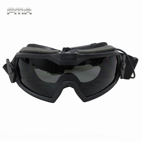 FMA LPG01BK12-2R Regulateur masque Avec Ventilateur Mise À Jour Version Tactique Airsoft Paintball Sécurité Pour Les Yeux lunettes de protection Lunettes ► Photo 1/6