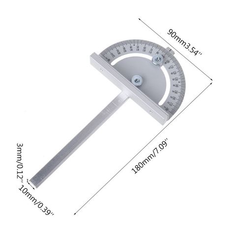 Règle d'angle en T pour Machines à menuiserie, Mini Table à scie circulaire, à monter soi-même ► Photo 1/5