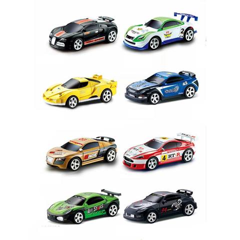 Mini RC Racer Cola peut voiture intérieure Radio télécommande véhicule 27/40Mhz Micro classe jouer jeu jouet petit Porket cadeau au jeune garçon ► Photo 1/6