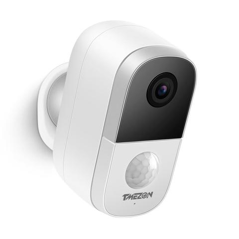 TEMZON-caméra de surveillance intérieure/extérieure IP WIFI hd 1080P, dispositif de sécurité sans fil, étanche IP65, avec batterie Rechargeable, Audio bidirectionnel ► Photo 1/6