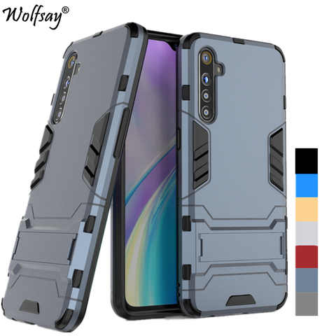 Coque de téléphone armure pour Oppo Realme X2 étui pour Oppo Realme XT X2 Pro Realme 6 5i 5 Pro C2 C3 A9 2022 housse Oppo Reno 2Z 2F 3 Pro ► Photo 1/6