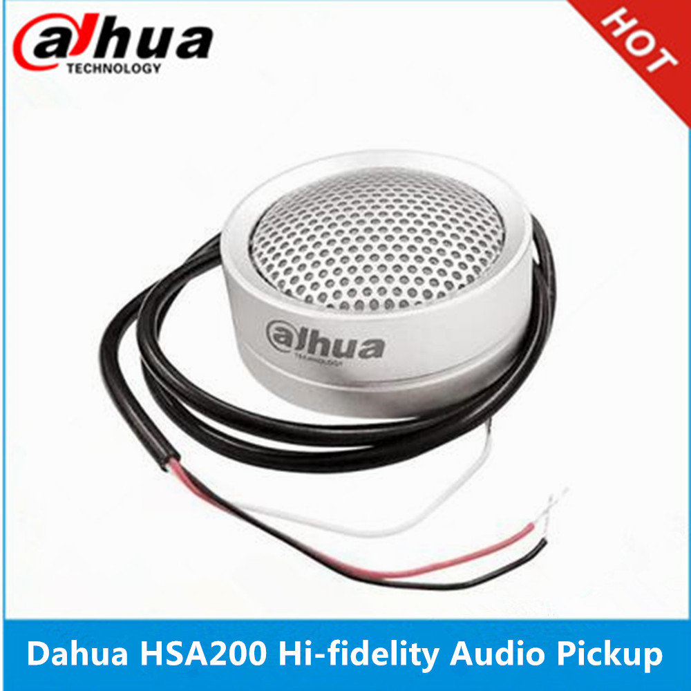 Micro Audio Haute Sensibilité Pour Caméra CCTV/IP/DVR – Mini Microphone Externe Avec Câble Alim Et Audio, Son Clair Jusqu’à 100 M²
