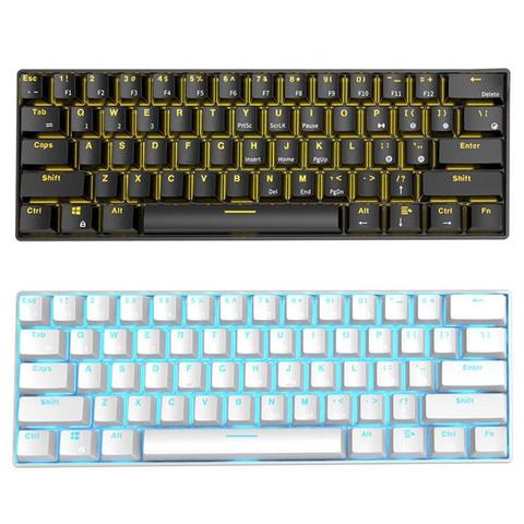 Clavier mécanique de jeu sans fil RK61, Bluetooth Gateron Mx RGB rétro-éclairé, Portable ► Photo 1/5