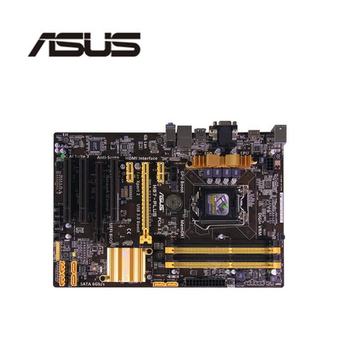 Carte mère H87 LGA 1150 originale d'occasion pour Asus, composant pc, compatible avec processeurs Core i7, i5, i3, DDR3, sata 3, usb, HDMI ► Photo 1/1