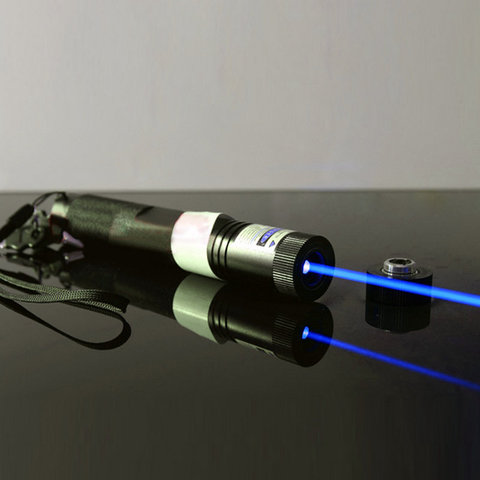 JSHFEI bleu Laser pointeurs 450nm Laser lampe de poche étoile pointeur stylo lumineux puissant Laser mètre 532Nm 650Nm stylo vert ► Photo 1/6