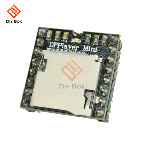 DFPlayer – Mini Module de lecteur MP3, carte de décodage vocal pour Arduino, Support TF, u-disk, IO/Port série/AD, bricolage électronique, 5 pièces ► Photo 1/5