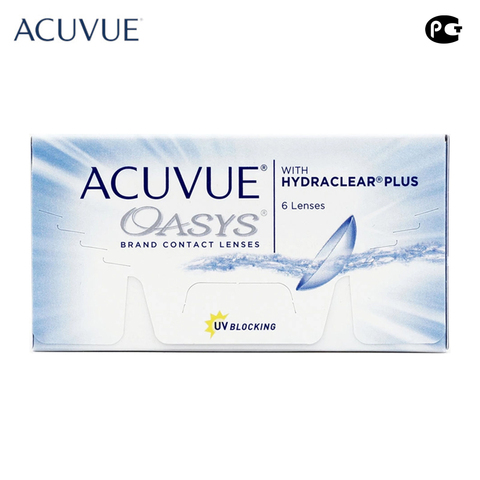 Lentilles de Contact Acuvue Oasys 6pk акуву акувью acuvue oasys 6 Johnson & Johnson контактные линзы pour Vision de Correction Dioptrique Avec Degrés lentille de contact ► Photo 1/5