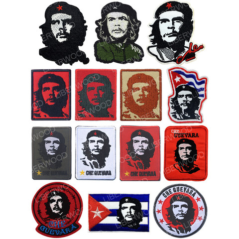 Ernesto – patch brodé Che Guevara, Leader de la révolution cubaine, pour veste militaire, pour T-shirt, pour application Vintage ► Photo 1/6