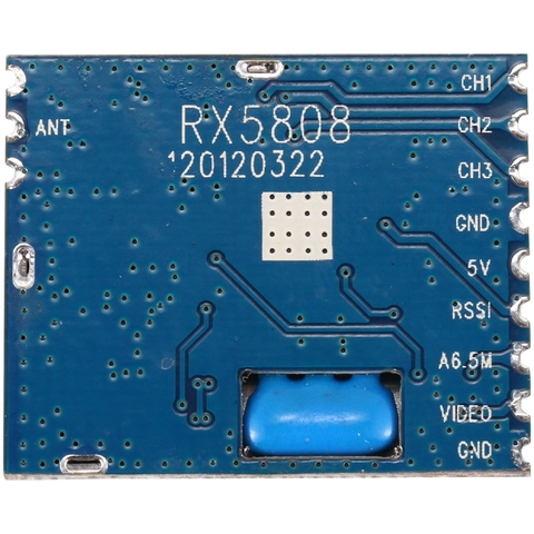 5.8G FPV Mini Module de récepteur Audio vidéo sans fil RX5808 pour les pièces de RC d'hélicoptère de système de FPV ► Photo 1/6