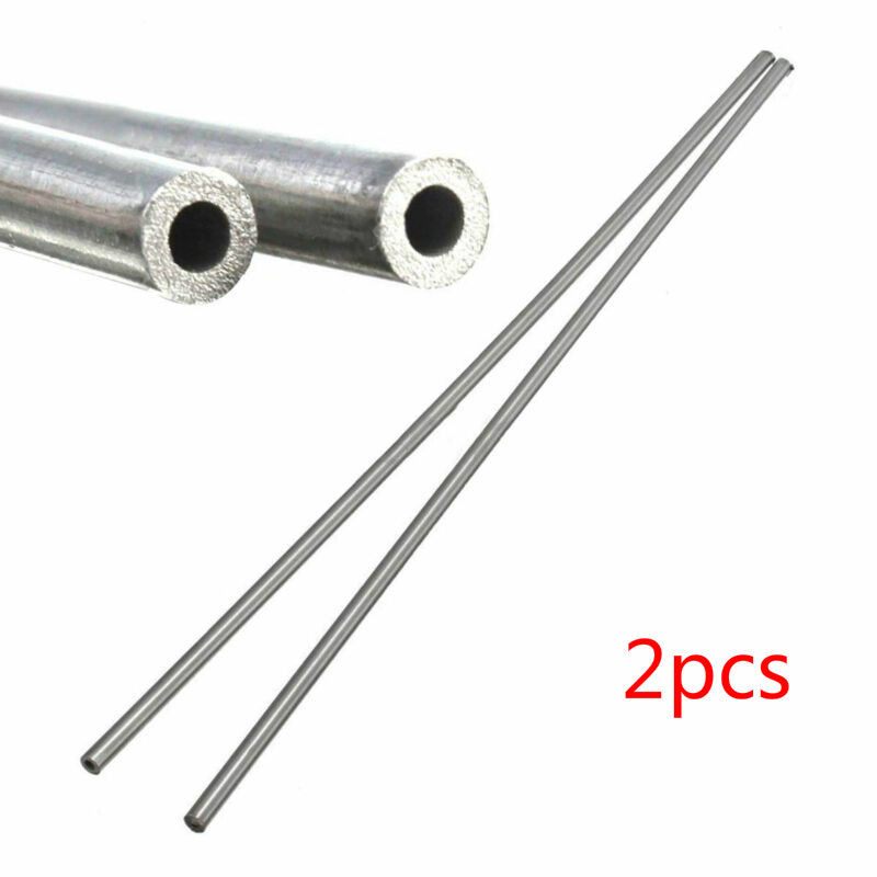 Lot de 5 tubes capillaires en acier inoxydable 304 Diamètre extérieur 3 mm x 2 mm Diamètre intérieur 250 mm 