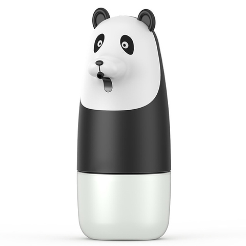 Distributeur de savon moussant Rechargeable mignon de Panda 280ml IPX4 distributeur de savon électrique imperméable pour la cuisine de salle de bains, mains libres ► Photo 1/3