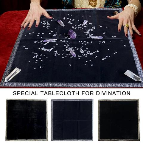 Nappe de Tarot en velours épais, tapis de jeu de cartes, spécial Divination, Durable, nouveauté ► Photo 1/6