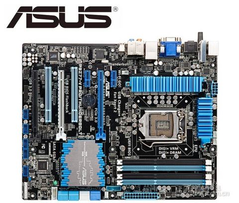 ASUS – carte mère P8Z77-V PRO originale, composant pc, compatible avec processeurs I3, I5, I7, socket LGA 1155, capacité maximale de mémoire DDR3 32 go, fréquence de base 22/32nm, processeur Z77, prise usb ► Photo 1/1