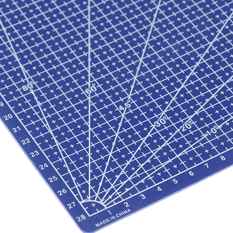 1 pièces A3 Pvc tapis de découpe rectangulaire grille ligne outil plastique 45cm x 30cm ► Photo 1/6