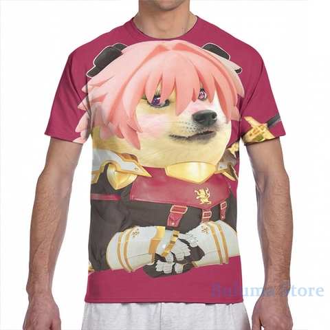 Doge Astolfo – T-Shirt à manches courtes pour homme et femme, imprimé, à la mode ► Photo 1/5