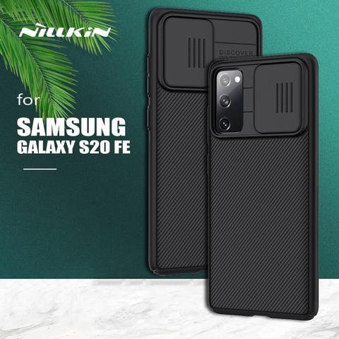 Pour Samsung Galaxy S20 FE étui Nillkin CamShield étui glissière caméra givré bouclier mince couverture pour Samsung Galaxy S20 édition amusante ► Photo 1/6