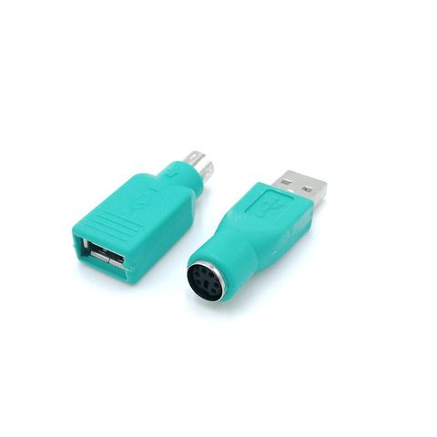 Adaptateur femelle vers PS2, PS/2, adaptateur USB 2.0, de clavier et souris, type USB A, femelle vers PS2, 6 broches, mini Din ► Photo 1/4