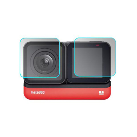 Verre trempé housse de Protection pour GoPro Go pro Hero5 Hero6 Hero7 Hero 5/6/7 noir objectif de caméra LCD Film de Protection d'écran ► Photo 1/6