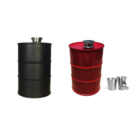 Nouveau Arrivel 25oz créatif ma bouteille d'eau vodka fûts d'huile whisky flagon portable en acier inoxydable 304 alcool liqueur hanche fiole ► Photo 1/6