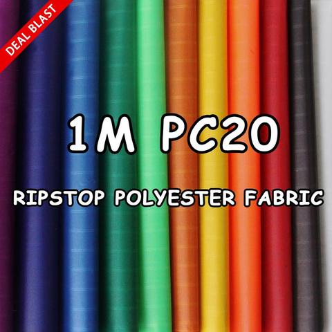 1m imperméable cerf-volant tissu Polyester tissu Ripstop 0.7mm Icarex Ultra mince PC enduit pour bannière de tente faisant des accessoires de cerf-volant ► Photo 1/6