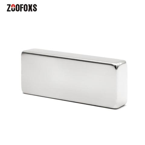 ZOOFOXS – bloc magnétique N35 50x20x10mm en néodyme, disque magnétique puissant à base de terres rares pour réfrigérateur, 1 pièce ► Photo 1/4