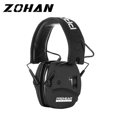 ZOHAN-coussinets d'oreille de Protection pour oreilles, réduction du bruit, Amplification sonore, pour défendre le tir électronique, pour la chasse, NRR22 ► Photo 1/6