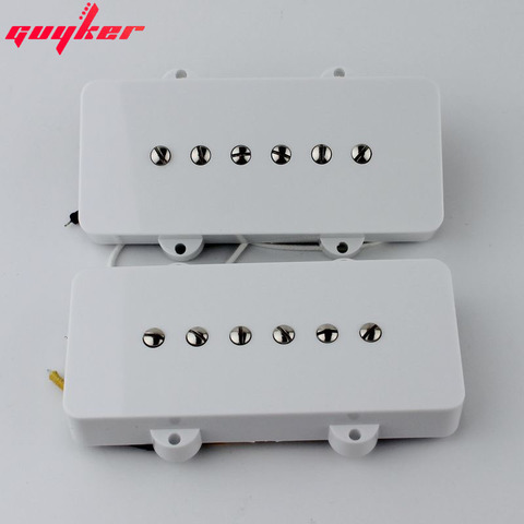 Alnico – Pickup de guitare blanc pour jazz, 1 ensemble ► Photo 1/4