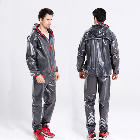 LIKE RAIN hommes moto imperméable imperméable femme randonnée voyage pluie couverture mode pluie veste imperméable tenue de pluie RC01 ► Photo 1/6