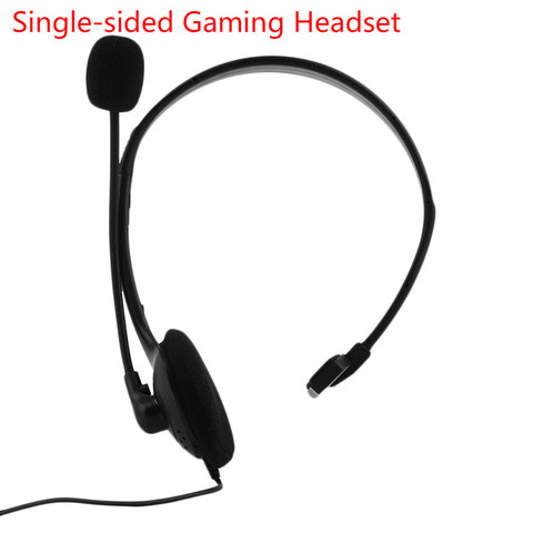 Casque de jeu professionnel simple face, écouteurs avec Microphone, pour XBOX ONE PS4, cadeaux ► Photo 1/6