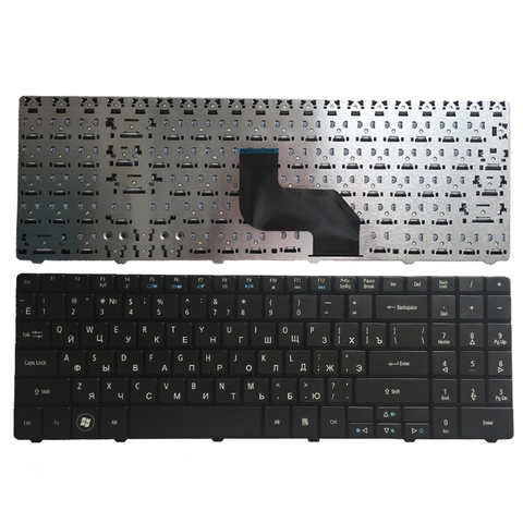 Nouveau clavier russe noir pour ordinateur portable MSI CX640 CR640 CR643 CX640DX RU ► Photo 1/5