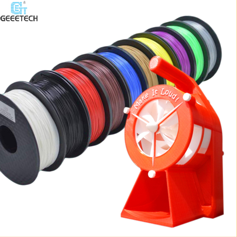 Geeetech 1kg 1.75mm PLA Filament 3d imprimante Filament PLA blanc noir bois multicolore lumineux vert bleu rouge Slik couleur or ► Photo 1/6