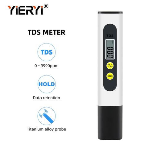 Analyseur d'eau numérique Portable TDS-M2, stylo testeur de pureté, hydroponique, compteur TDS électrique, outil de mesure de détection de laboratoire étanche ► Photo 1/6