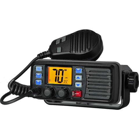 Walkie-talkie 25W, Radio Mobile flottant de classe D avec GPS et alerte, version récente RS-507M VHF pour la Marine ► Photo 1/6